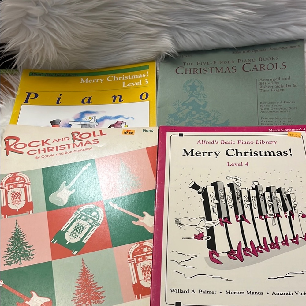 Christmas Piano Music Book Collection
